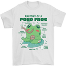 Anatomy of a Frog Funny Mens T-Shirt 100% Cotton White