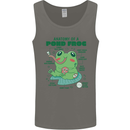 Anatomy of a Frog Funny Mens Vest Tank Top Charcoal