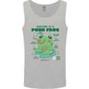 Anatomy of a Frog Funny Mens Vest Tank Top Sports Grey