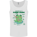 Anatomy of a Frog Funny Mens Vest Tank Top White