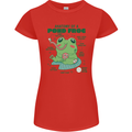 Anatomy of a Frog Funny Womens Petite Cut T-Shirt Red