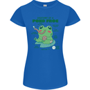 Anatomy of a Frog Funny Womens Petite Cut T-Shirt Royal Blue
