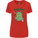 Anatomy of a Frog Funny Womens Wider Cut T-Shirt Red