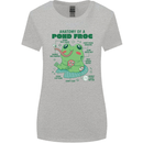 Anatomy of a Frog Funny Womens Wider Cut T-Shirt Sports Grey
