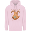 Anatomy of a Grizzly Bear Childrens Kids Hoodie Light Pink