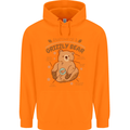 Anatomy of a Grizzly Bear Childrens Kids Hoodie Orange