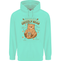 Anatomy of a Grizzly Bear Childrens Kids Hoodie Peppermint
