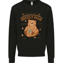 Anatomy of a Grizzly Bear Kids Sweatshirt Jumper Black