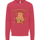 Anatomy of a Grizzly Bear Kids Sweatshirt Jumper Heliconia