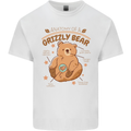 Anatomy of a Grizzly Bear Kids T-Shirt Childrens White