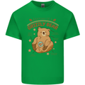 Anatomy of a Grizzly Bear Mens Cotton T-Shirt Tee Top Irish Green