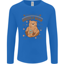 Anatomy of a Grizzly Bear Mens Long Sleeve T-Shirt Royal Blue