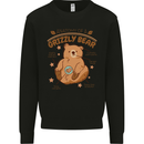 Anatomy of a Grizzly Bear Mens Sweatshirt Jumper Black