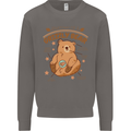 Anatomy of a Grizzly Bear Mens Sweatshirt Jumper Charcoal