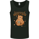 Anatomy of a Grizzly Bear Mens Vest Tank Top Black