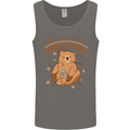Anatomy of a Grizzly Bear Mens Vest Tank Top Charcoal
