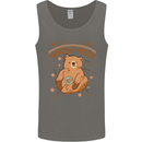 Anatomy of a Grizzly Bear Mens Vest Tank Top Charcoal