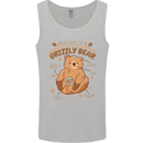 Anatomy of a Grizzly Bear Mens Vest Tank Top Sports Grey