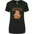 Anatomy of a Grizzly Bear Womens Wider Cut T-Shirt Black