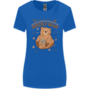 Anatomy of a Grizzly Bear Womens Wider Cut T-Shirt Royal Blue