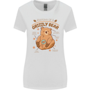 Anatomy of a Grizzly Bear Womens Wider Cut T-Shirt White