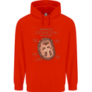 Anatomy of a Hedgehog Funny Childrens Kids Hoodie Bright Red
