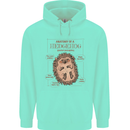 Anatomy of a Hedgehog Funny Childrens Kids Hoodie Peppermint