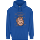 Anatomy of a Hedgehog Funny Childrens Kids Hoodie Royal Blue