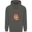 Anatomy of a Hedgehog Funny Childrens Kids Hoodie Storm Grey