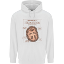 Anatomy of a Hedgehog Funny Childrens Kids Hoodie White