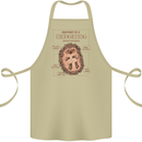 Anatomy of a Hedgehog Funny Cotton Apron 100% Organic Khaki