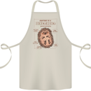 Anatomy of a Hedgehog Funny Cotton Apron 100% Organic Natural