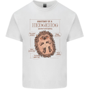 Anatomy of a Hedgehog Funny Kids T-Shirt Childrens White