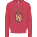 Anatomy of a Hedgehog Funny Mens Sweatshirt Jumper Heliconia