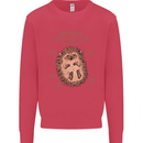 Anatomy of a Hedgehog Funny Mens Sweatshirt Jumper Heliconia
