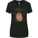 Anatomy of a Hedgehog Funny Womens Wider Cut T-Shirt Black
