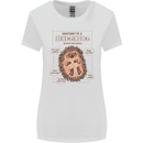 Anatomy of a Hedgehog Funny Womens Wider Cut T-Shirt White