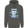 Anatomy of a Panda Bear Funny Childrens Kids Hoodie Storm Grey