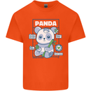 Anatomy of a Panda Bear Funny Kids T-Shirt Childrens Orange