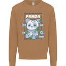 Anatomy of a Panda Bear Funny Mens Sweatshirt Jumper Caramel Latte