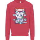 Anatomy of a Panda Bear Funny Mens Sweatshirt Jumper Heliconia
