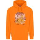 Anatomy of a Puppy Dog Childrens Kids Hoodie Orange