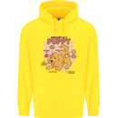 Anatomy of a Puppy Dog Childrens Kids Hoodie Yellow