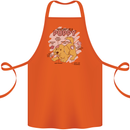 Anatomy of a Puppy Dog Cotton Apron 100% Organic Orange