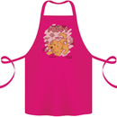 Anatomy of a Puppy Dog Cotton Apron 100% Organic Pink