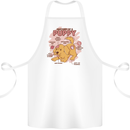 Anatomy of a Puppy Dog Cotton Apron 100% Organic White