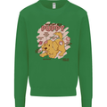 Anatomy of a Puppy Dog Kids Sweatshirt Jumper Irish Green