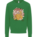 Anatomy of a Puppy Dog Kids Sweatshirt Jumper Irish Green
