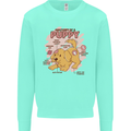 Anatomy of a Puppy Dog Kids Sweatshirt Jumper Peppermint