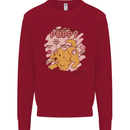 Anatomy of a Puppy Dog Kids Sweatshirt Jumper Red